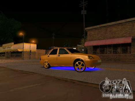 LADA 2170 Priora Gold Edition para GTA San Andreas