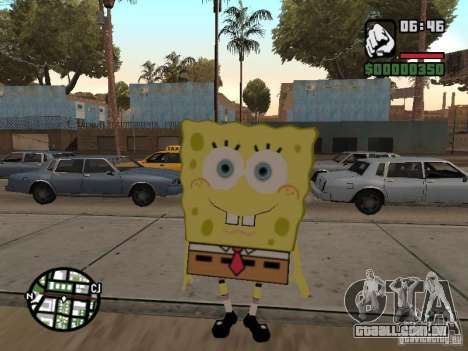 Sponge Bob para GTA San Andreas