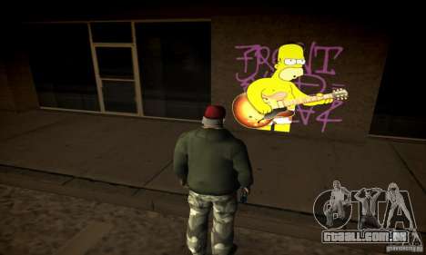 Simpson Graffiti Pack v2 para GTA San Andreas