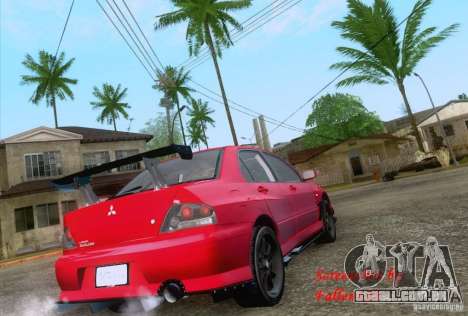 Mitsubishi Lancer Evolution VIII Varis para GTA San Andreas