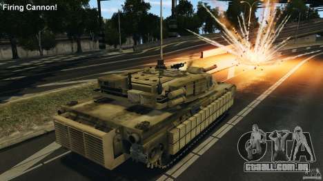 M1A2 Abrams para GTA 4