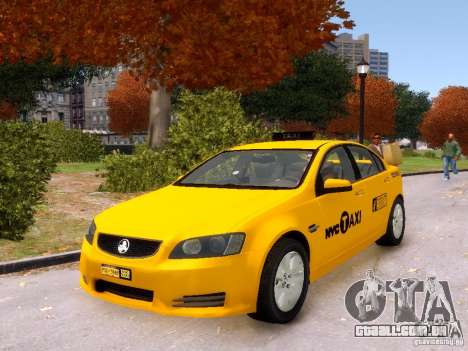 Holden NYC Taxi V.3.0 para GTA 4