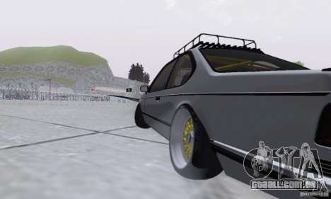 BMW M635CSi Stanced para GTA San Andreas