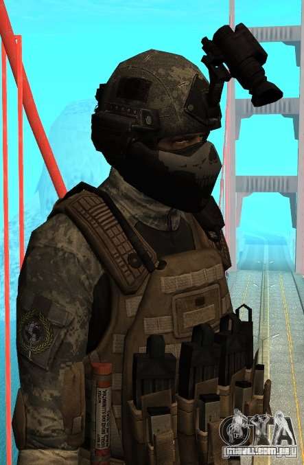 USA Army Special Forces para GTA San Andreas
