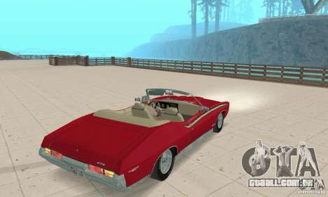 Pontiac GTO The Judge Cabriolet para GTA San Andreas