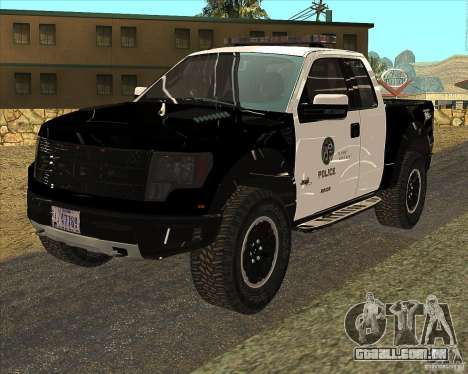 Ford Raptor Police para GTA San Andreas