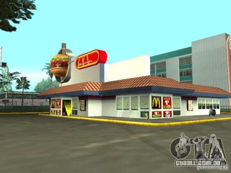 Mc Donalds para GTA San Andreas