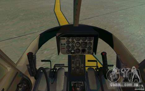 Bell 206 B Police texture4 para GTA San Andreas