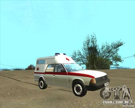 Ambulância AZLK 2901 para GTA San Andreas
