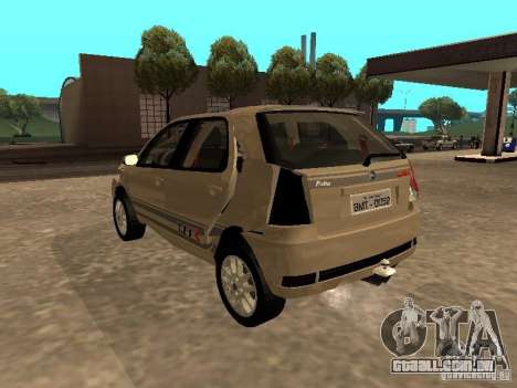 Fiat Palio 1.8R para GTA San Andreas