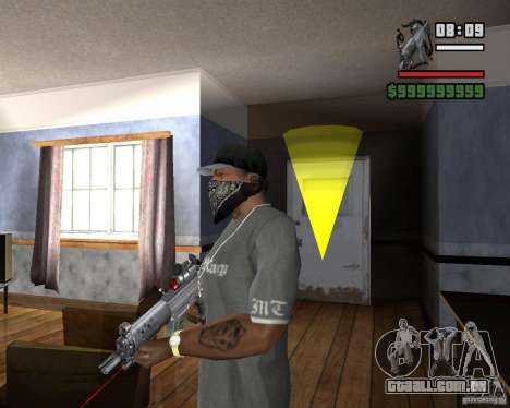 Mira a laser rifle para GTA San Andreas