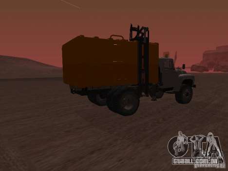 ZIL 431410 caminhão de lixo para GTA San Andreas