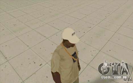 Chefe branco Cap para GTA San Andreas