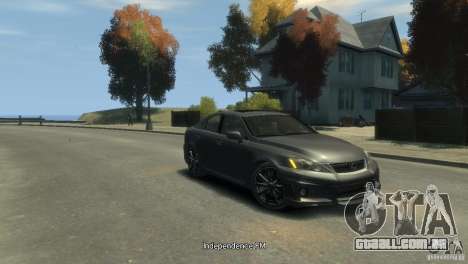 Lexus IS F para GTA 4