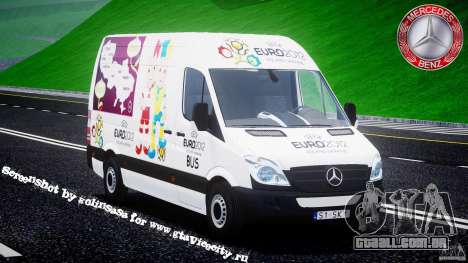 Mercedes-Benz Sprinter Euro 2012 para GTA 4