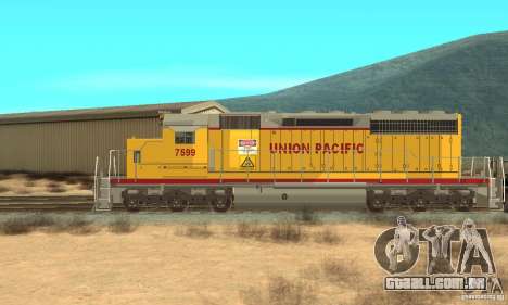 Locomotiva SD 40 Union Pacific para GTA San Andreas