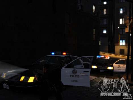 Ford Crown Victoria LAPD v1.1 [ELS] para GTA 4