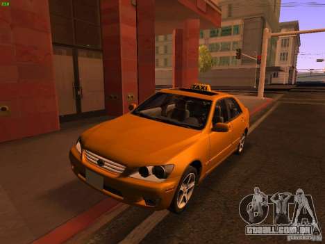 Lexus IS300 Taxi para GTA San Andreas