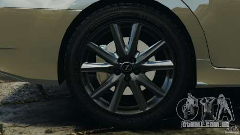 Lexus GS350 2013 v1.0 para GTA 4