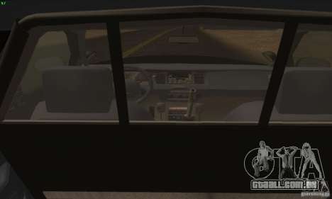 Ford Crown Victoria Alaska Police para GTA San Andreas