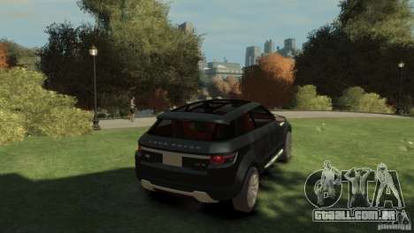 Land Rover Rang Rover LRX Concept para GTA 4