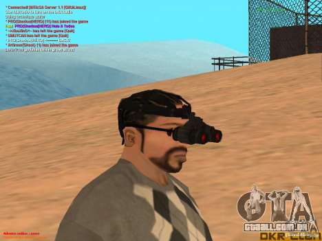 NV Goggles para GTA San Andreas