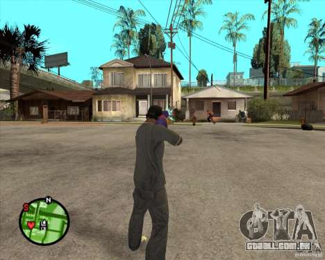 Pistola d'água para GTA San Andreas