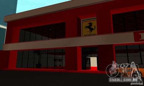 Novo Showroom da Ferrari em San Fierro para GTA San Andreas