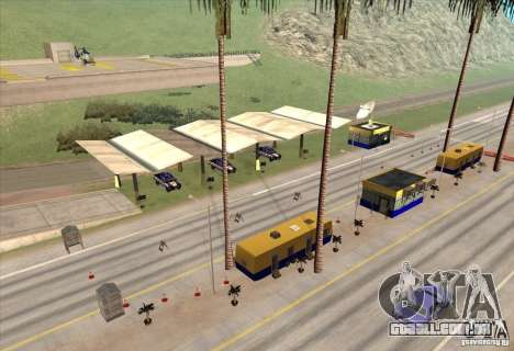 Posto policial 2 para GTA San Andreas