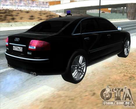 Audi A8L W12 para GTA San Andreas