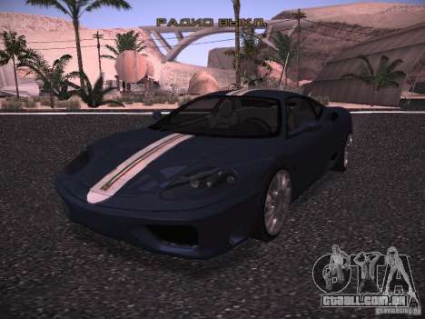 Ferrari 360 Modena para GTA San Andreas