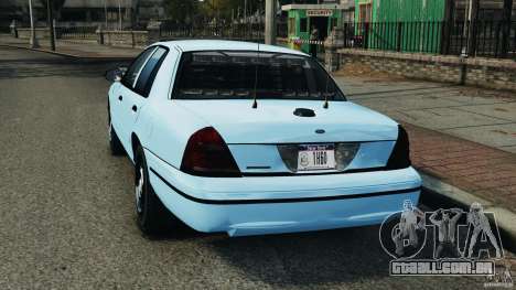 Ford Crown Victoria Police Unit [ELS] para GTA 4