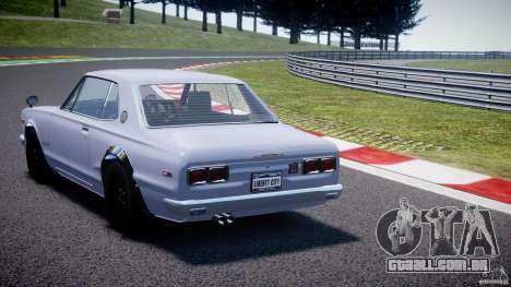 Nissan Skyline 2000 GT-R para GTA 4