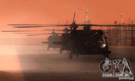 UH-60M Black Hawk para GTA San Andreas