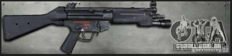 MP5A4 Surefire para GTA San Andreas