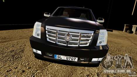 Cadillac Escalade 2007 v3.0 para GTA 4