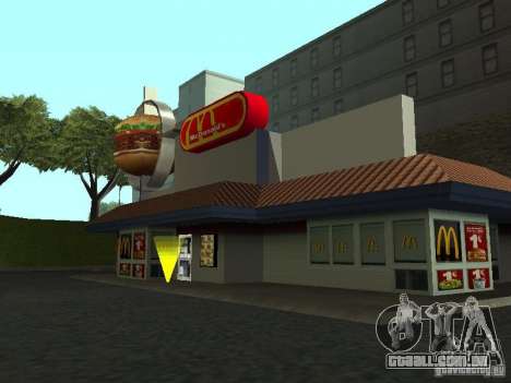 Mc Donalds para GTA San Andreas