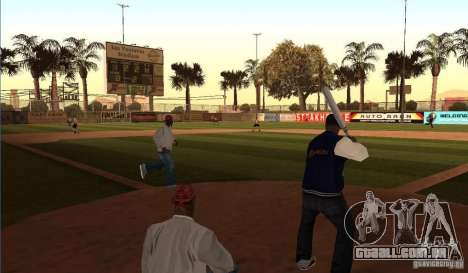 Campo de beisebol animado para GTA San Andreas