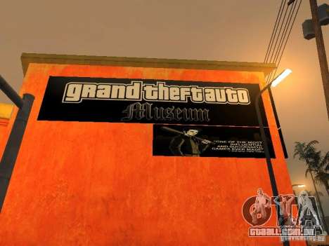 GTA Museum para GTA San Andreas