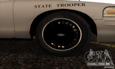 Ford Crown Alabama Police para GTA San Andreas