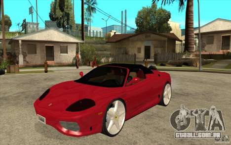 Ferrari 360 Spider para GTA San Andreas