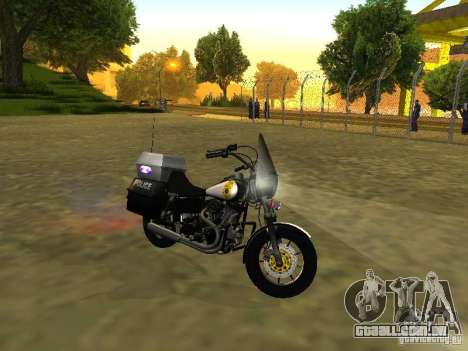 Harley Davidson Dyna Defender para GTA San Andreas