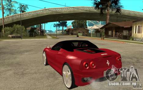 Ferrari 360 Spider para GTA San Andreas