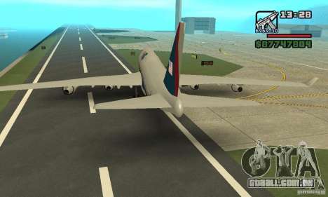 Aeronave do GTA 4 Boeing 747 para GTA San Andreas