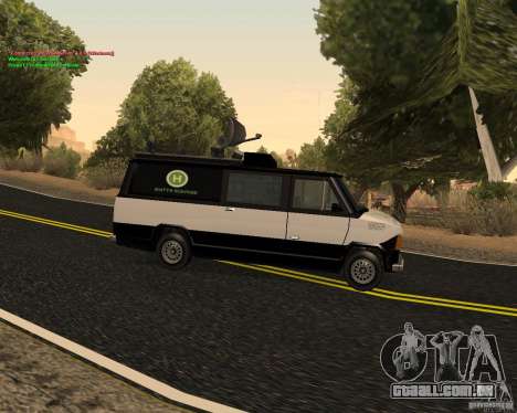 New News Van para GTA San Andreas