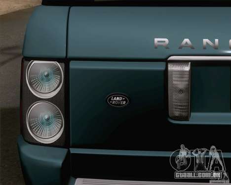 Land Rover Range Rover Supercharged 2008 para GTA San Andreas
