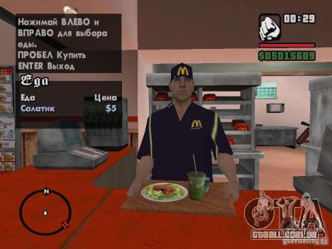 Mc Donalds para GTA San Andreas