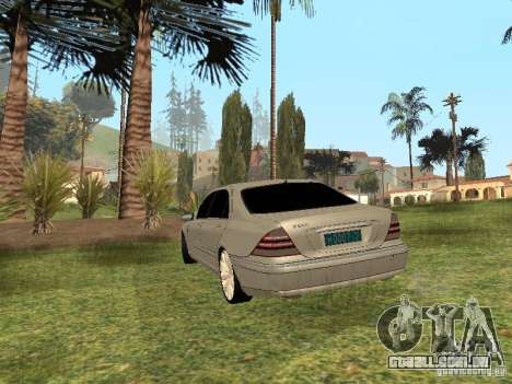 Mercedes-Benz S600 w200 para GTA San Andreas