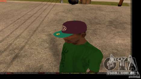 Boné de beisebol com o logotipo da banda HIM para GTA San Andreas