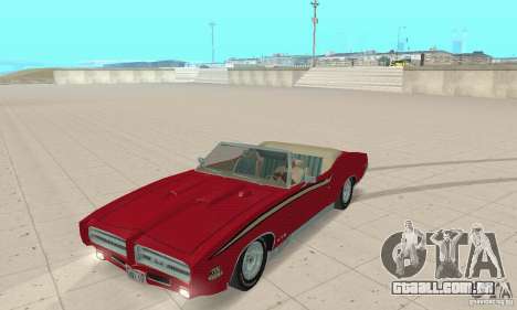Pontiac GTO The Judge Cabriolet para GTA San Andreas